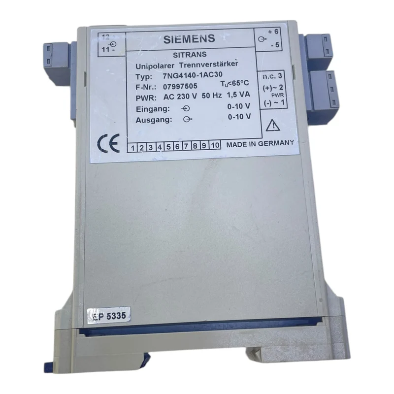 Siemens 7NG4140-1AC30 Trennverstärker für den industriellen Einsatz Verstärker