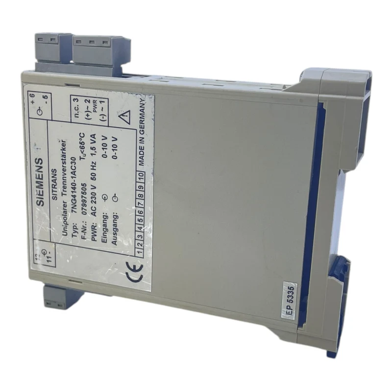 Siemens 7NG4140-1AC30 Trennverstärker für den industriellen Einsatz Verstärker