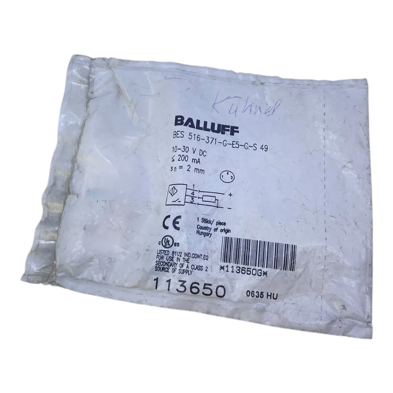 Balluff BES516-371-G-E5-C-S 49 Näherungsschalter 113650 - industrieller Einsatz