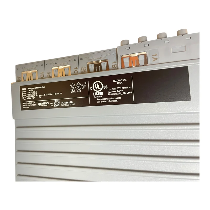 Siemens P1J886118 7SJ85 SIPROTEC berstromzeitschutz für industriellen Einsatz