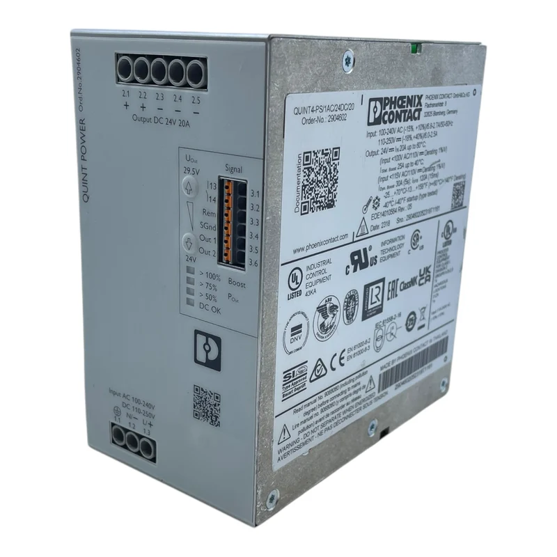 Phoenix Contact Quint4-PS/1AC/24DC/20 Hutschienen-Netzteil 2904602 industriell