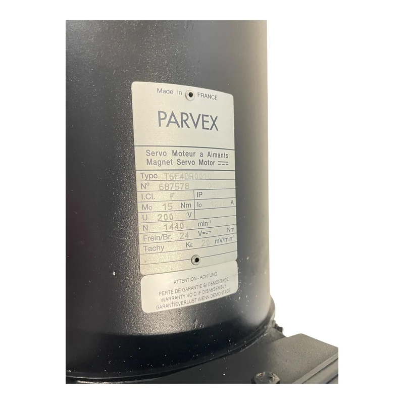 Parker PARVEX DC Magnet Servomotor T6F4DR0010 Ø24mm für industriellen Einsatz
