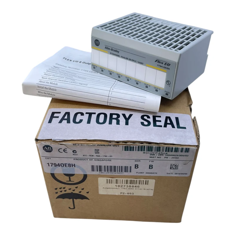 Allen Bradley 17940E8H Analoges-Ausgangsmodul für industriellen Einsatz