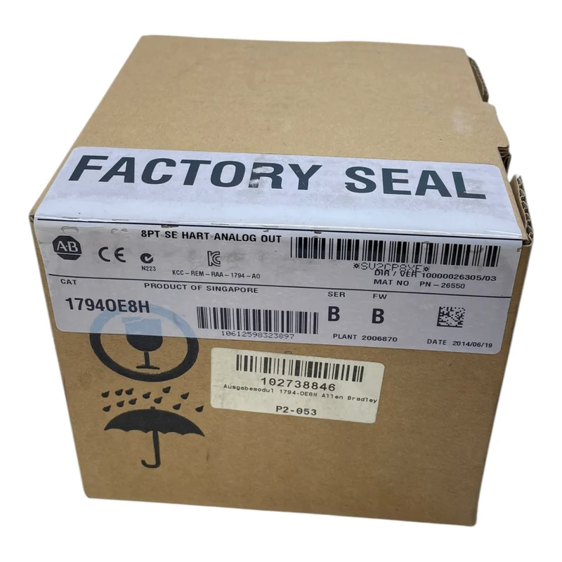 Allen Bradley 17940E8H Analog-Ausgangsmodul für industriellen Einsatz