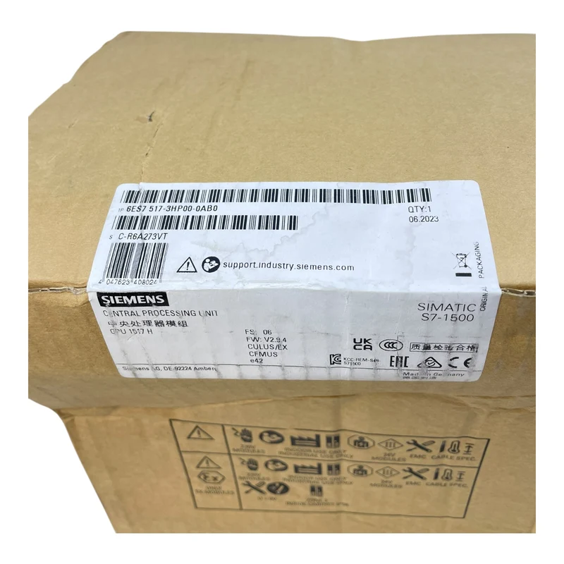 Siemens SPS CPU Profinet Steuerung S7-1500H 6ES7517-3HP00-0AB0 CPU1517H CPU SPS