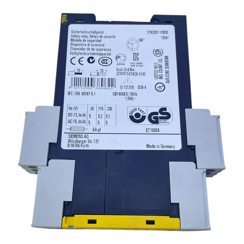 Siemens 3TK2821-1CB30 Sicherheitsschaltgerät Siemens 3TK2821-1CB30 3TK2821-1CB30