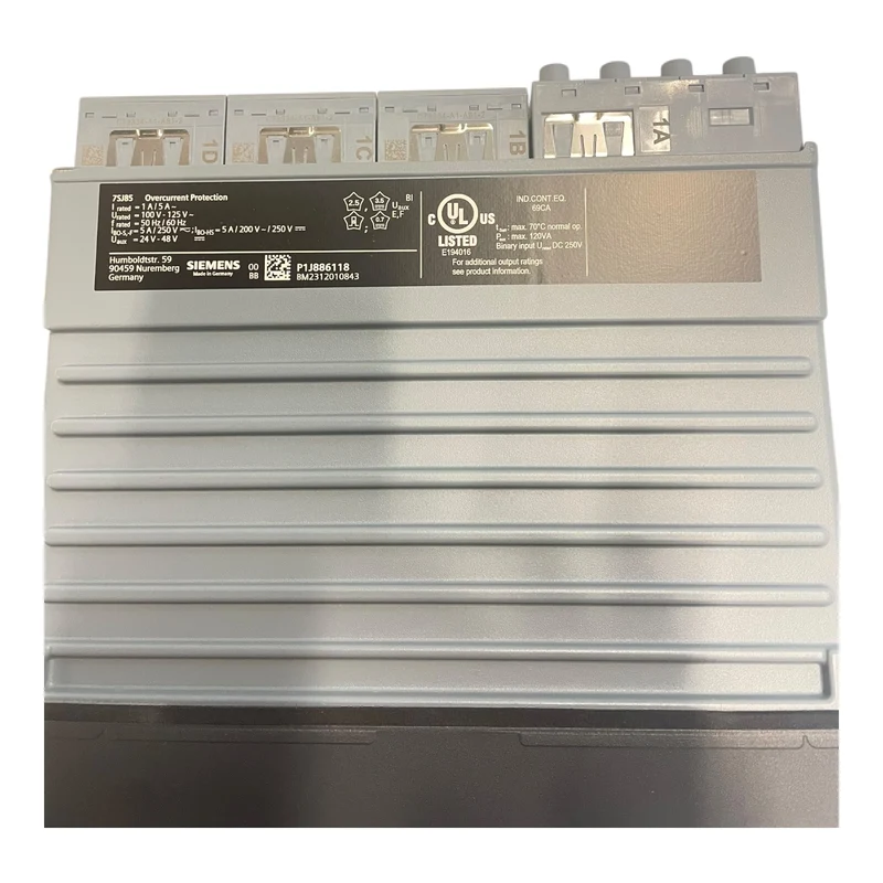 Siemens 7SJ85 SIPROTEC 5 Überstromzeitschutz für industriellen Einsatz