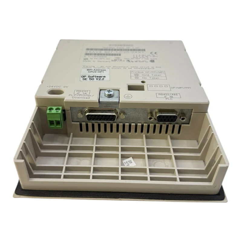 Siemens 6AV3607-1JC20-0AX1 Bedienpanel für industriellen Einsatz Bedienpanel