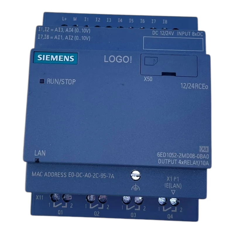 Siemens 6ED1052-2MD08-0BA0 LOGO! SPS Modul für industriellen Einsatz