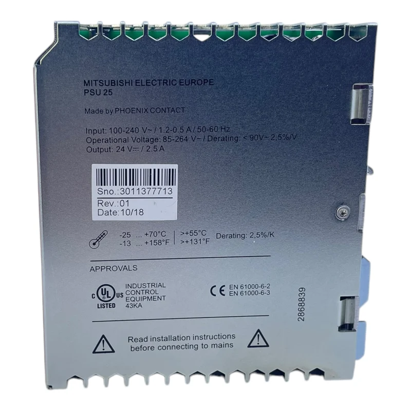 Mitsubishi Electric PSU25 Netzteil für industriellen Einsatz