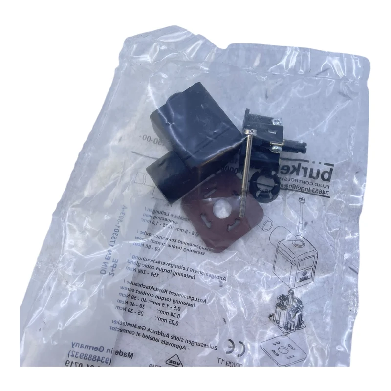 Bürkert 314802 Gerätesteckdose VE: 2stk/pcs für industriellen Einsatz
