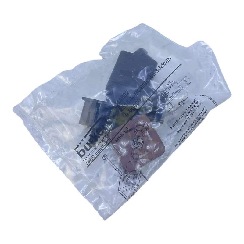 Bürkert 314802 Gerätesteckdose VE: 2stk/pcs für industriellen Einsatz