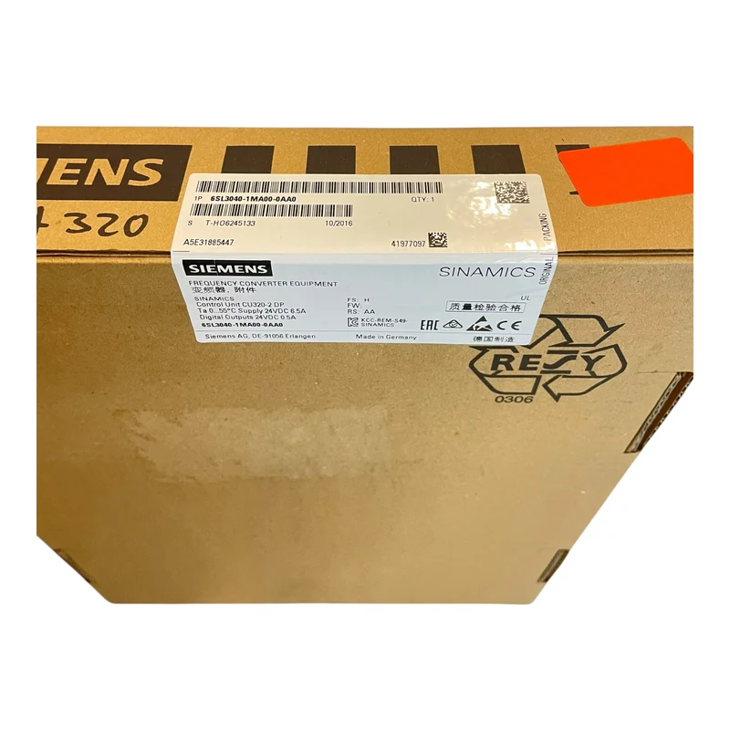 Siemens 6SL3040-1MA00-0AA0 Sinamics Frequenzumrichter für industriellen Einsatz