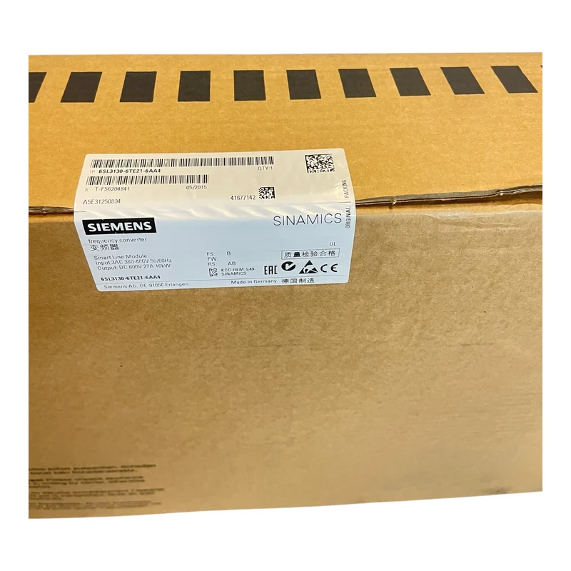 Siemens 6SL3130-6TE21-6AA4 Sinamics Smart Line Frequenzumrichter Industriel