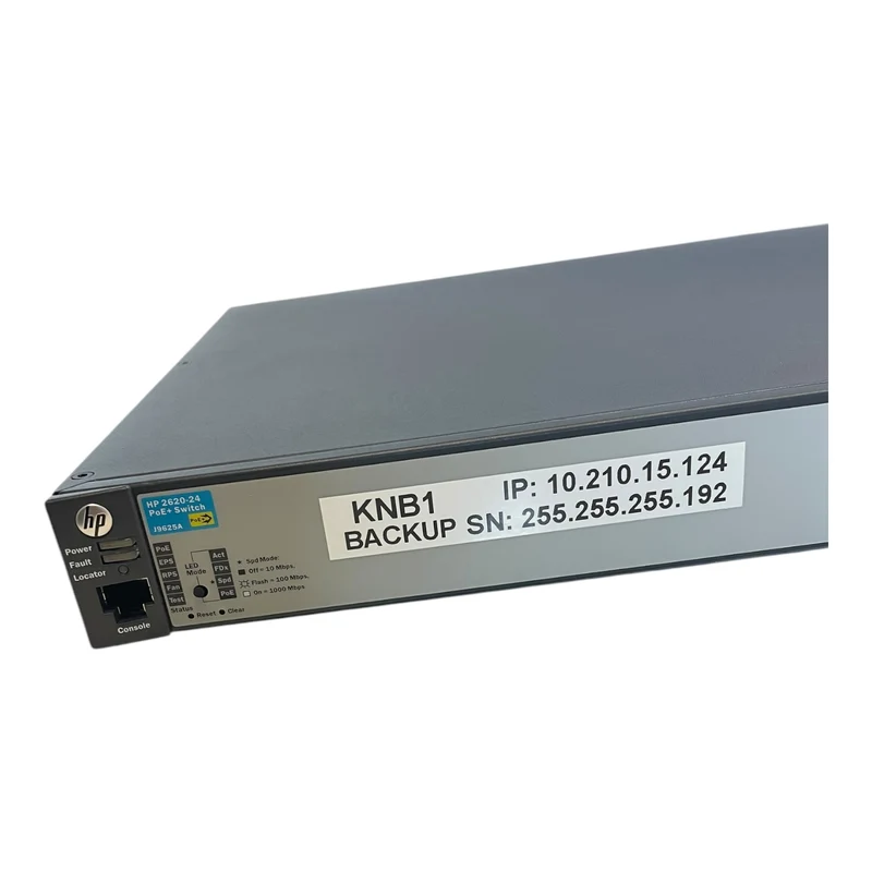 HP J9625A Ethernet Schalter für industriellen Einsatz