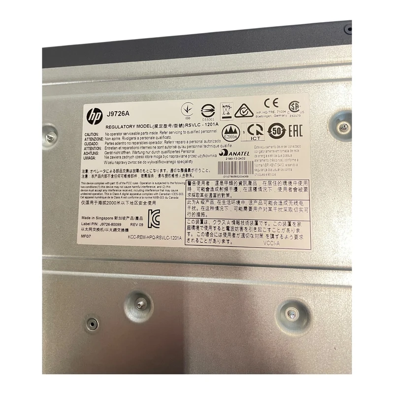 HP J9726A Ethernet Schalter für industriellen Einsatz