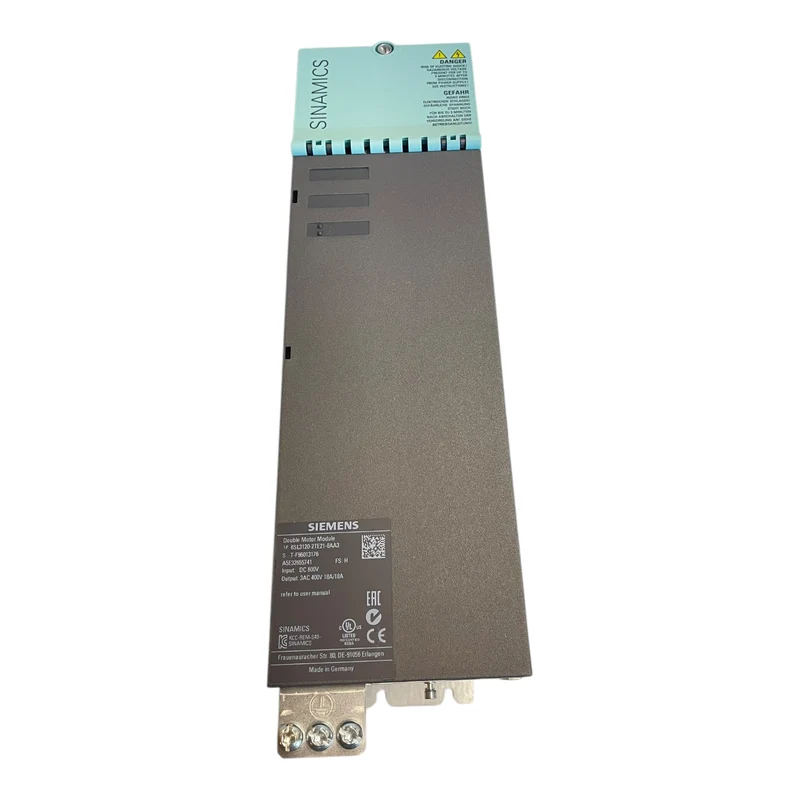 Siemens Motormodul Doppelantrieb SINAMICS 600V 18A 6SL3120-2TE21-8AA3