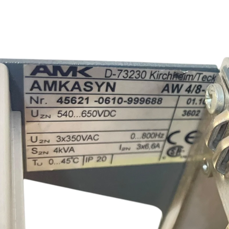 AMKASYN AW 4/8-3 Wechselrichter Servoregler für industriellen Einsatz