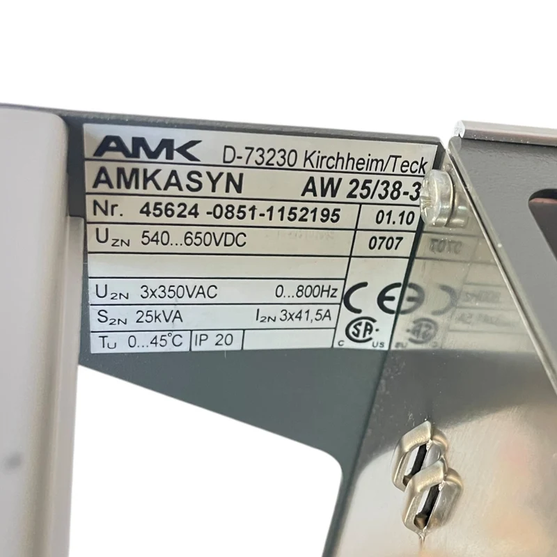 AMKASYN AW 25/38-3 Wechselrichter Servoregler für industriellen Einsatz