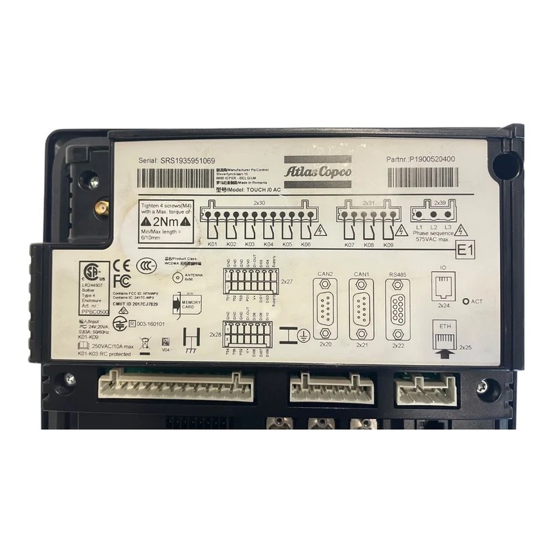 Atlas Copco P1900520400 Bedienpanel Bedieneinheit für industriellen Einsatz