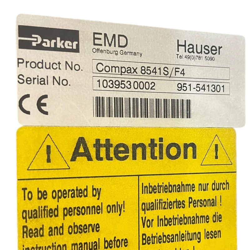 Parker Compax-S 8541S/F4 Servoregler Servoantrieb für industriellen Einsatz