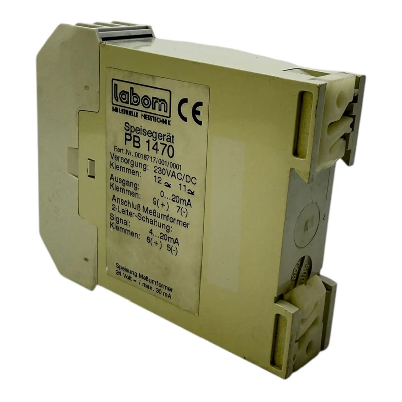 Labom PB1470 Meßumformer Speisegerät Labom PB1470 Meßumformer Speisegerät Labom