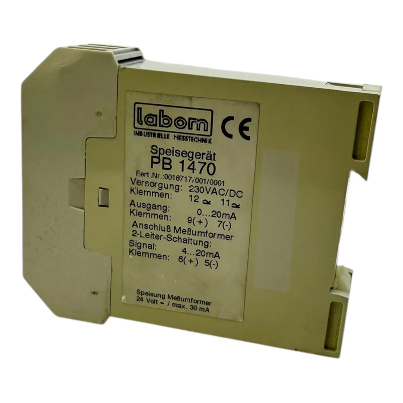 Labom PB1470 Meßumformer Speisegerät Labom PB1470 Meßumformer Speisegerät Labom