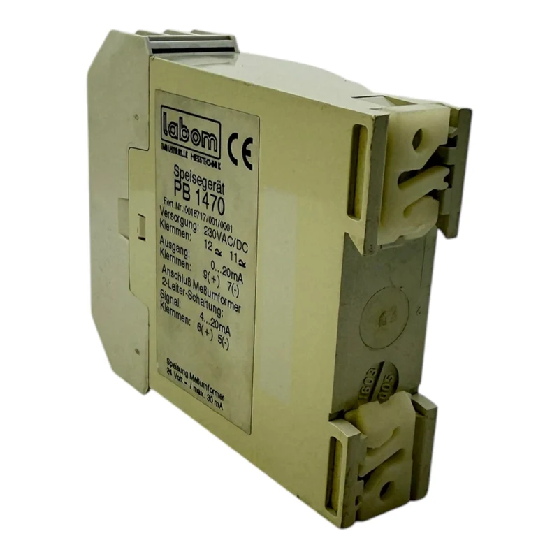Labom PB1470 Meßumformer Speisegerät Labom PB1470 Meßumformer Speisegerät Labom