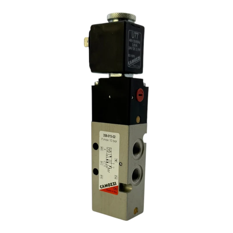 Camozzi 358-015-02 Magnetventil Camozzi 358-015-02 Magnetventil Camozzi 358-015-