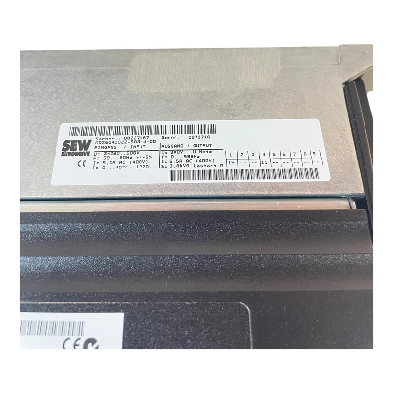 SEW MDX61B0022-5A3-4-0T Frequenzumrichter MDX60A0022-5A3-4-0T Industrie Einsatz