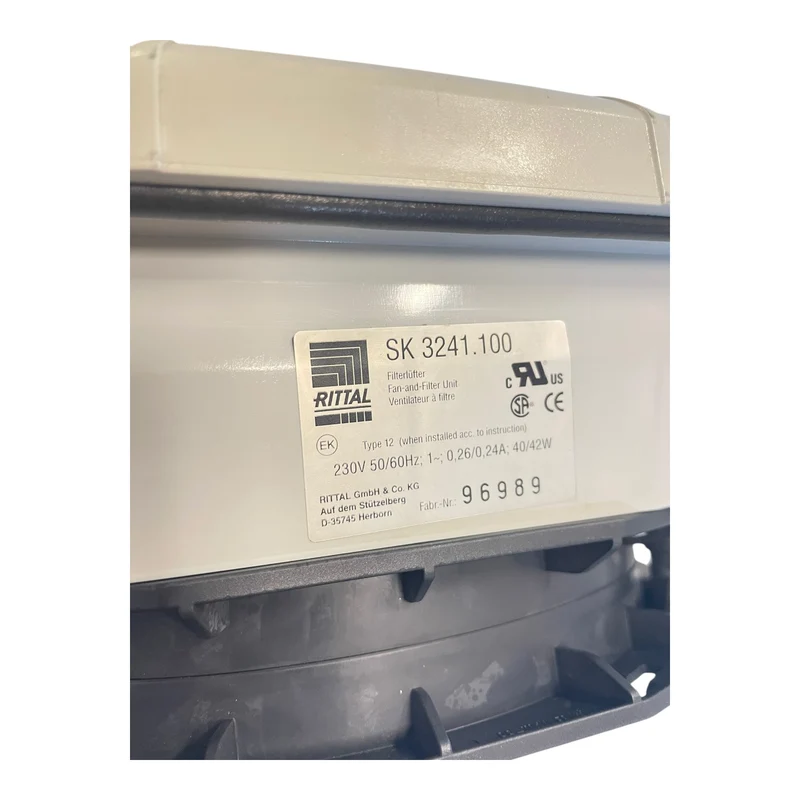 Rittal SK 3241.100 Filterlüfter 230V 50/60Hz 40/42W für industriellen Einsatz