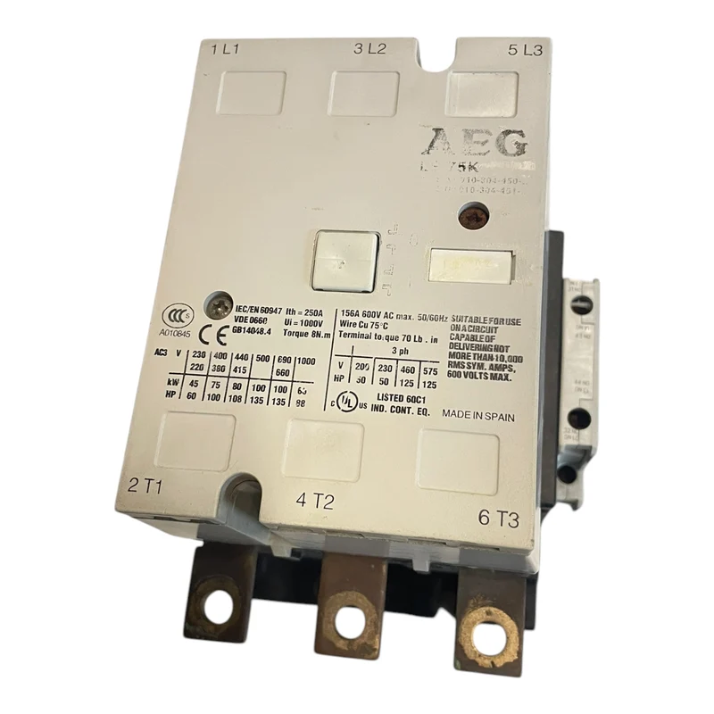 AEG LS 75K Leistungsschütz für industriellen Einsatz AEG LS 75K Leistungsschütz