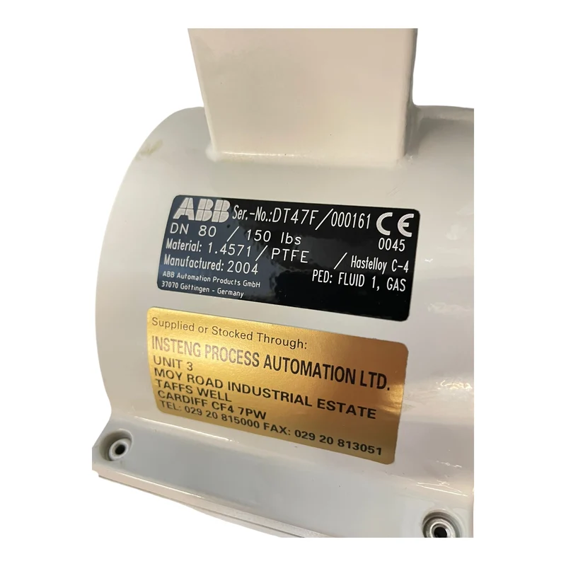 ABB DT47F Durchflussmesser für industriellen Einsatz ABB DT47F Durchflussmesser