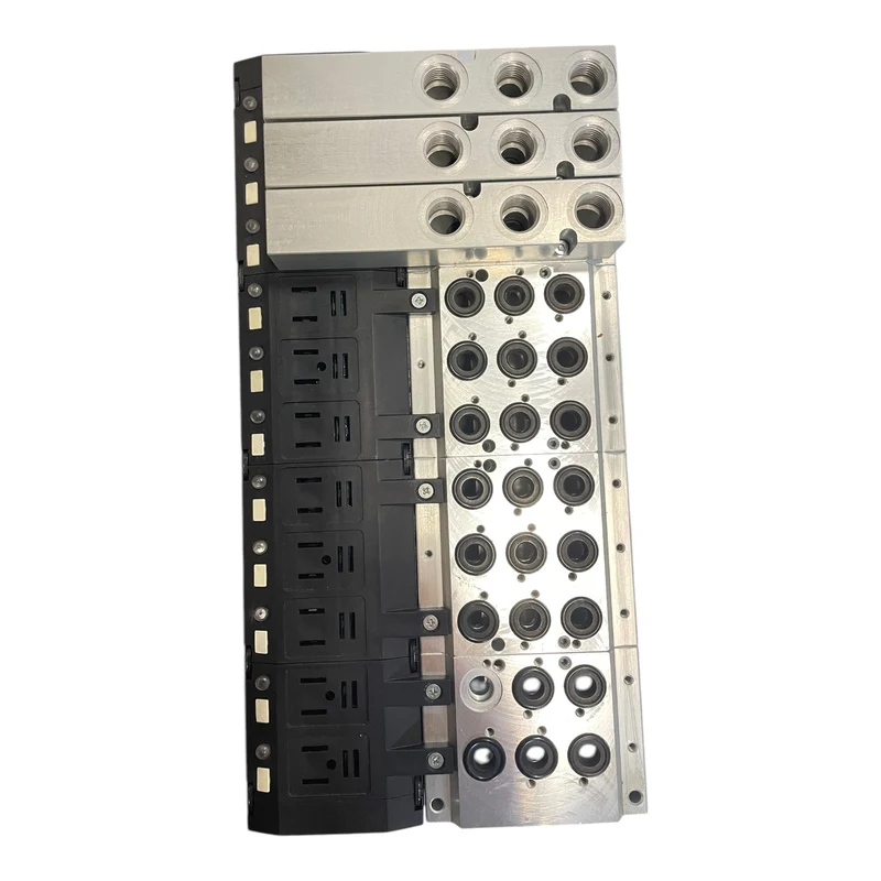 Camozzi 3P8 3P8-JAA-2C2M4B3X-U77 Magnetventilblock für industriellen Einsatz