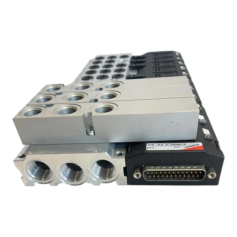 Camozzi 3P8 3P8-JAA-2C2M4B3X-U77 Magnetventilblock für industriellen Einsatz