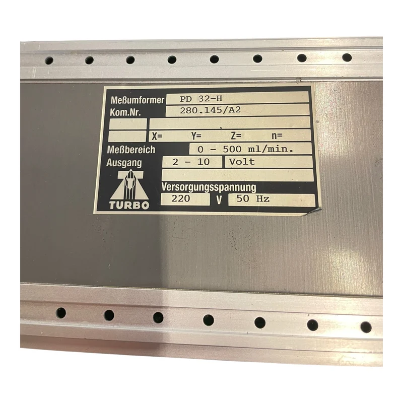 TURBO PD32-H Messumformer für industriellen Einsatz TURBO PD32-H Messumformer