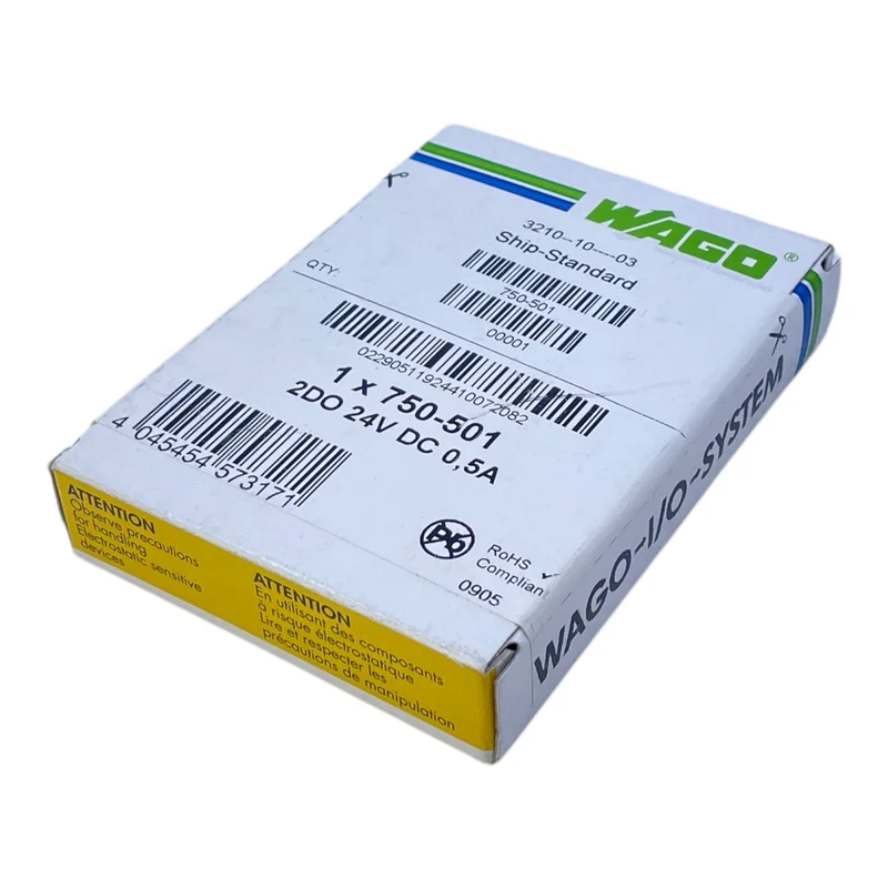 Wago 750-501 SPS-E/A Modul für Serie 75 Wago 750-501 SPS-E/A Modul für Serie 75