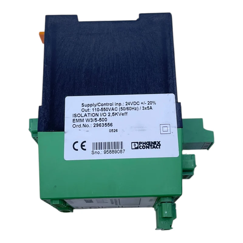Phoenix Contact EMM W3/5-500 Motorcontroller 2963556 Phoenix Contact EMM W3/5-50