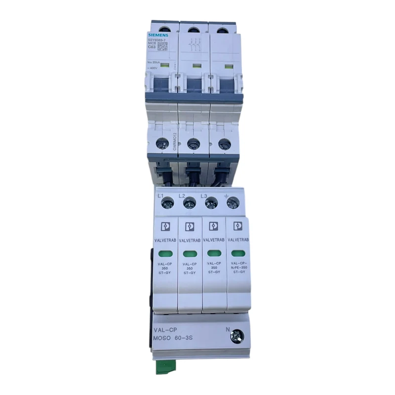 Siemens 5SY8363-7 Phoenix Contact VAL-CP Leistungsschalter Kombination Siemens