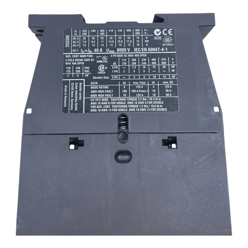 Eaton XTCEXFDC11 DIL M25-01 XTCE025C01 Leistungsschalter Eaton XTCEXFDC11 DIL M2