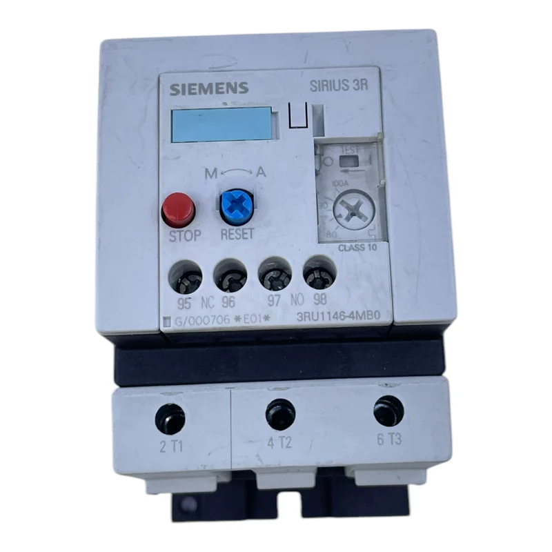 Siemens 3RU1146-4MB0 Überlastrelais Siemens 3RU1146-4MB0 Überlastrelais Siemens