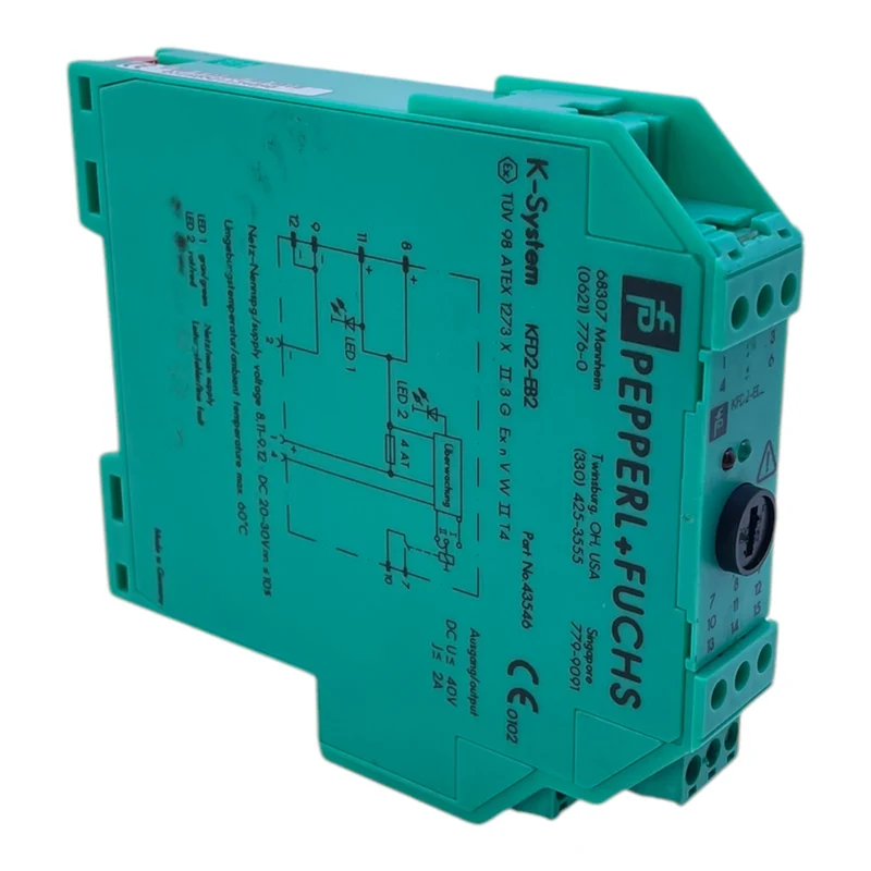 Pepperl+Fuchs KFD2-EB2 Trennschaltverstärker 43546 Pepperl+Fuchs KFD2-EB2 Pepper