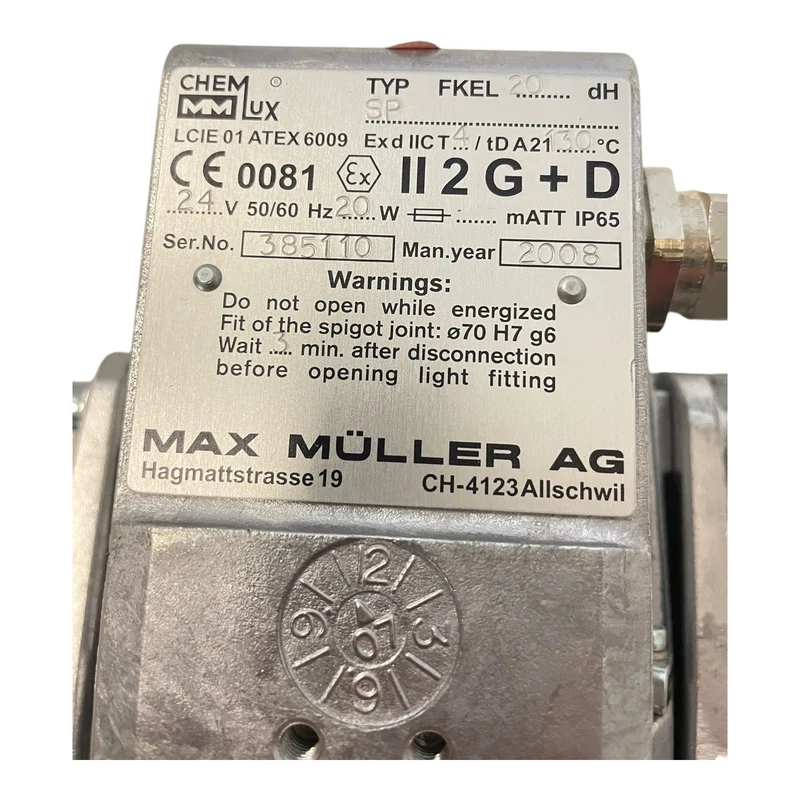 Max Müller FKEL20 Leuchte für industriellen Einsatz Max Müller FKEL20 Leuchte