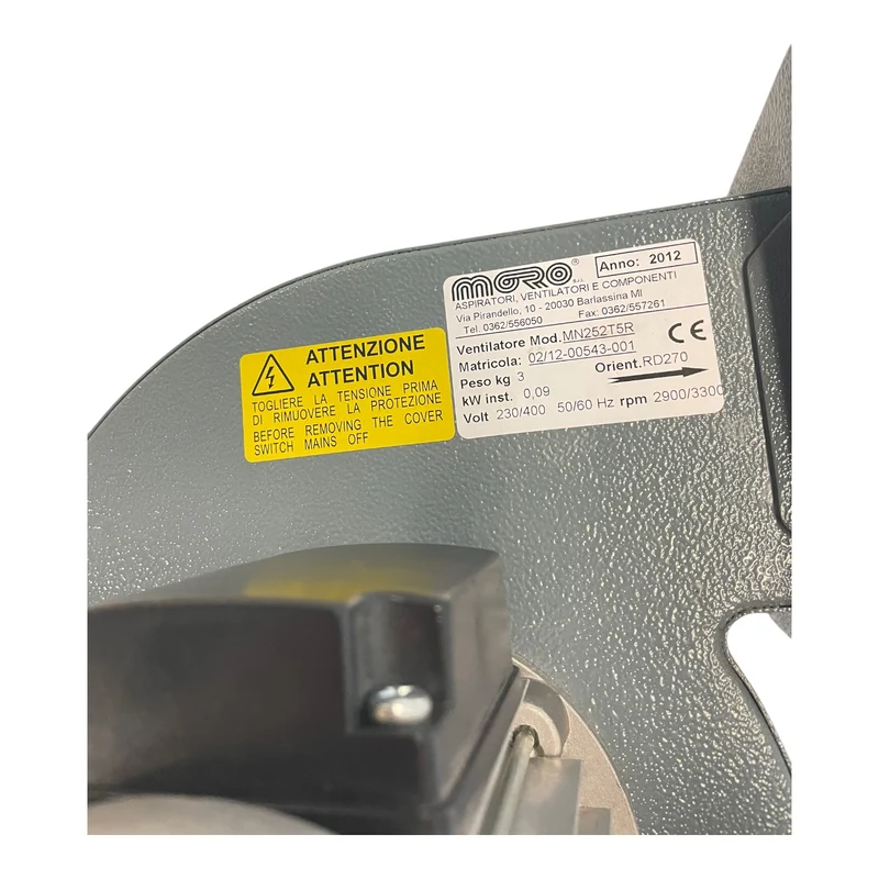 Moro MN252T5R Gebläse für industriellen Einsatz Moro MN252T5R Gebläse