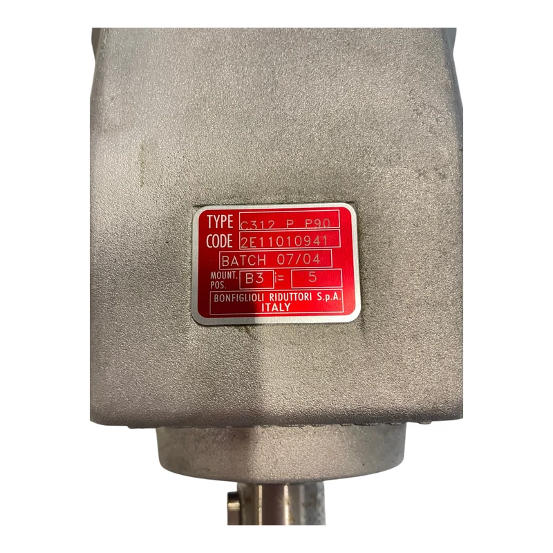 Bonfiglioli C312 P P90 Getriebe für Elektromotoren Ø30 für industriellen Einsatz