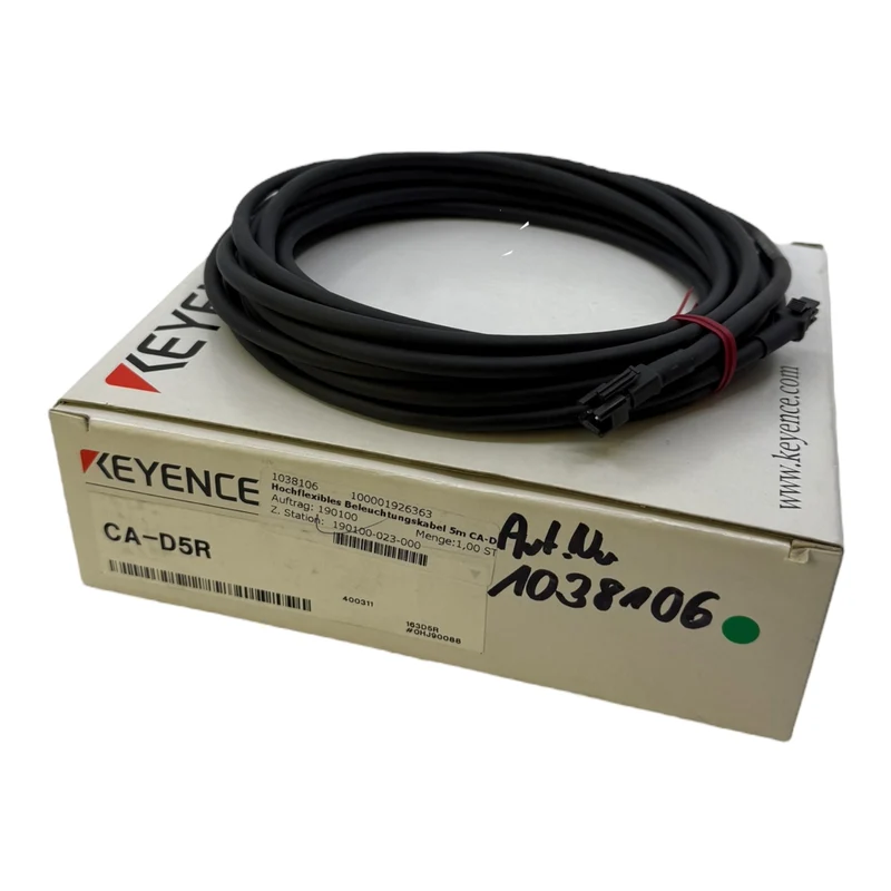 Keyence CA-D5R LED-Beleuchtungskabel 5m Keyence CA-D5R LED-Beleuchtungskabel 5m