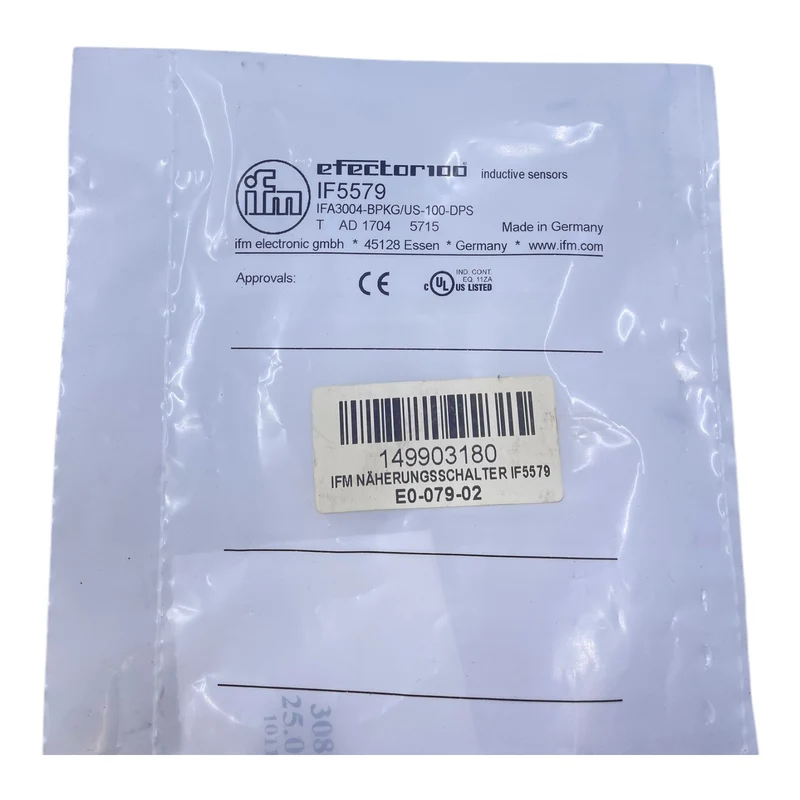 Ifm IF5579 Induktiver Sensor Näherungsschalter Ifm IF5579 Induktiver Sensor Nähe