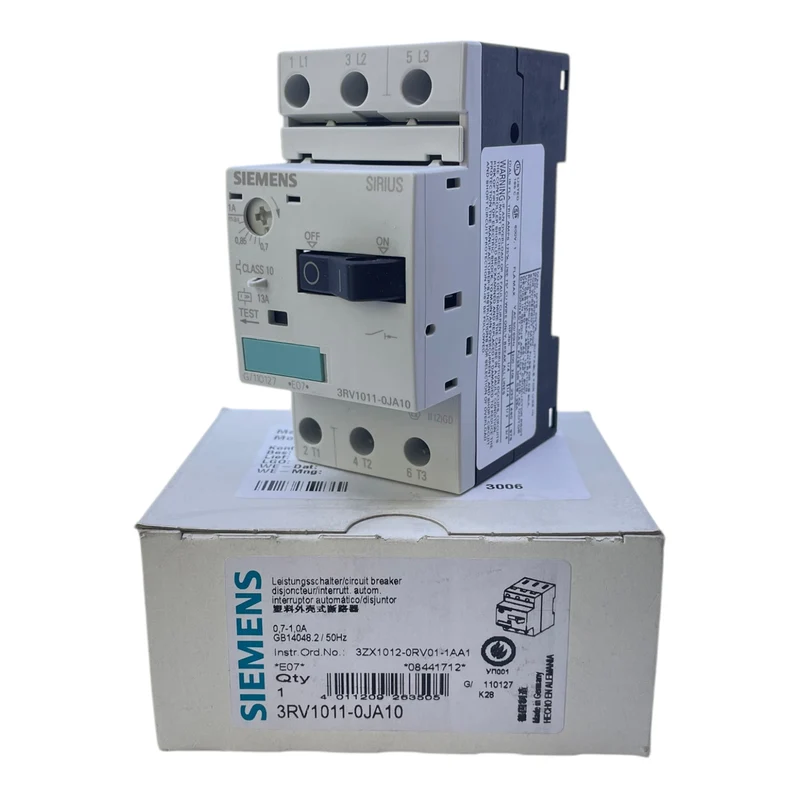 Siemens 3RV1011-0JA10 Leistungsschalter Siemens 3RV1011-0JA10 Leistungsschalter