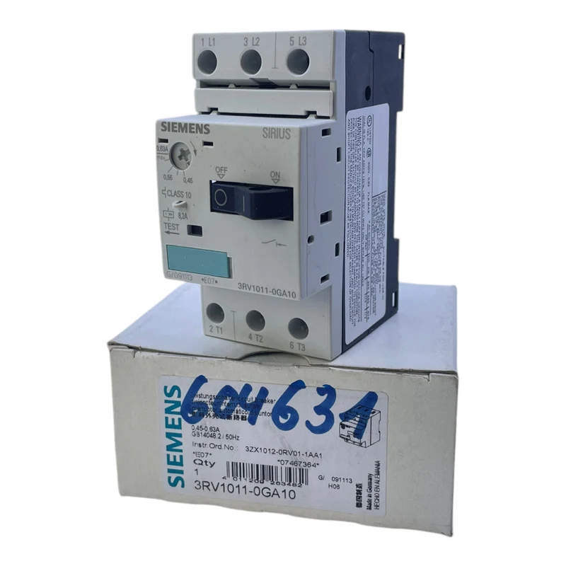 Siemens 3RV1011-0GA10 Leistungsschalter Siemens 3RV1011-0GA10 Leistungsschalter