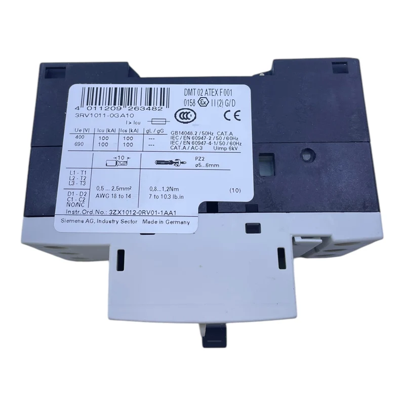 Siemens 3RV1011-0GA10 Leistungsschalter Siemens 3RV1011-0GA10 Leistungsschalter